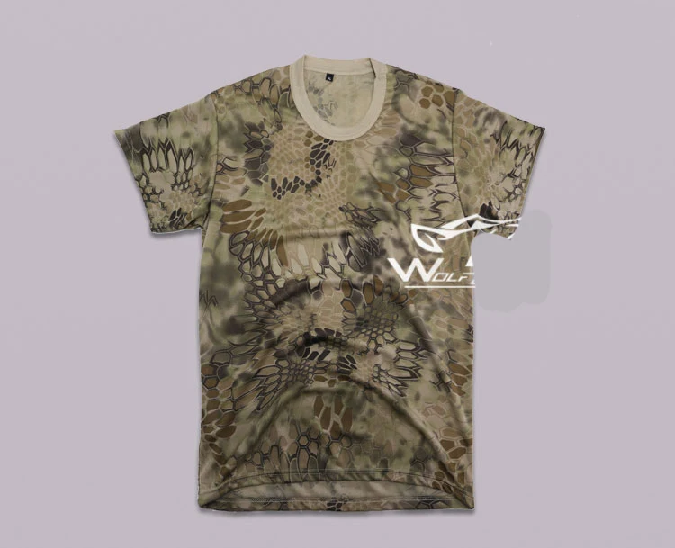 Мужская армейская тактическая футболка Chief Rapid Assault в стиле кривой криптек