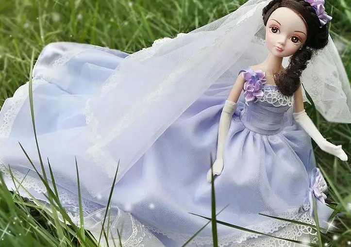 Кукла Kurhn 29 см кукла-невеста серия китайская Свадебная кукла для девочки