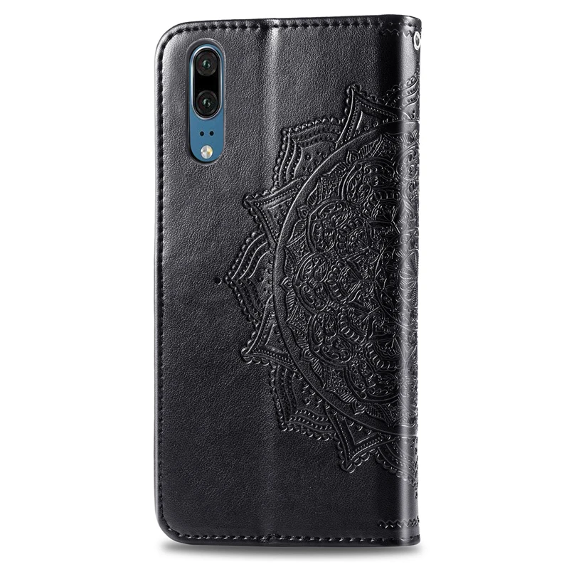 Чехол книжка с цветком Мандала для Huawei P10 P20 P30 Pro Lite Case Holster Mate 20 10 Honor 8X P Smart 2019 PU