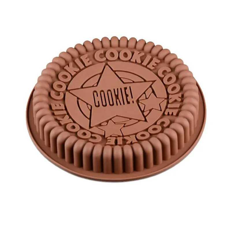 Силиконовая форма 1 шт. круглая для печенья торта пиццы пирога желе маффинов