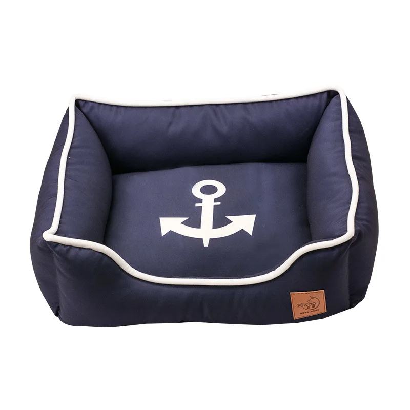 Средиземноморская Съемная моющаяся кровать для собак и кошек коврик питомцев