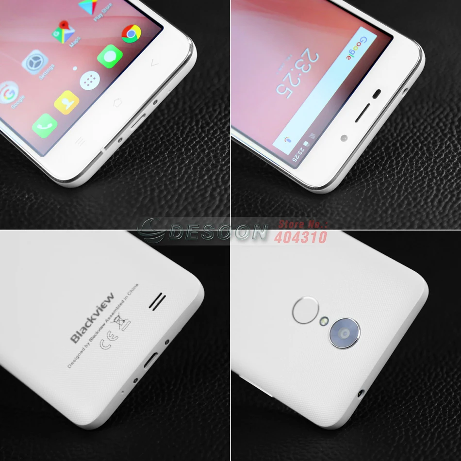 Blackview A10 Unibody смартфон 5 0 дюймов HD 2 Гб Оперативная память 16 Встроенная Android 7 MT6580A 4