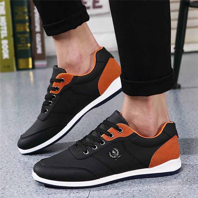 Обувь на плоской подошве; винтажная противоскользящая Мужская обувь для походов на открытом воздухе; кроссовки для досуга со шнуровкой; Мужская обувь для бега; 10#4