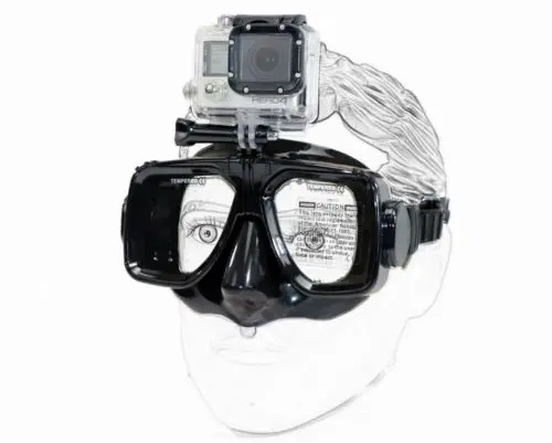 Маска для подводного плавания с креплением GoPro HD Hero 2 3 + 4 | Электроника