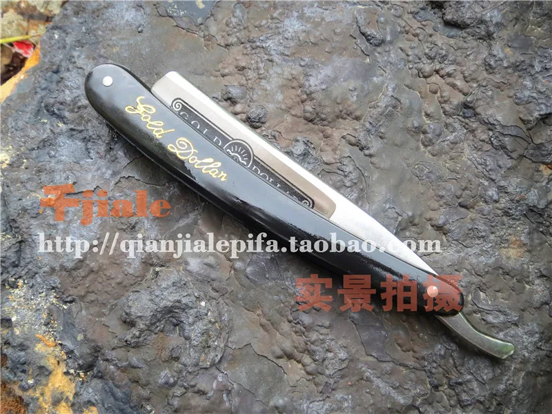 2017 Винтаж Японии прямой край Нержавеющая сталь волос Shaper Парикмахерская Бритвы