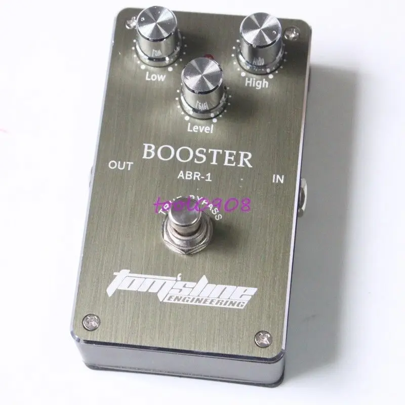 Tomsline гитарный эффект педаль Boost Booster ABR 1 Guitar True 1|true bypass|guitar effect pedaleffect pedal |