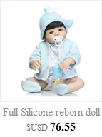 Силиконовый винил bebe Reborn Brinquedo девочка Reborn Boneca мини куклы для младенцев обучающее тело полный дюймов реалистичные 11 подарки на день рождения