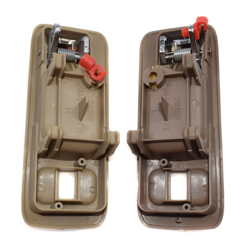 ISANCE внутренняя дверная ручка передняя левая и правая 2 шт. для Honda Accord 1990-1993 (DHHD103FL)