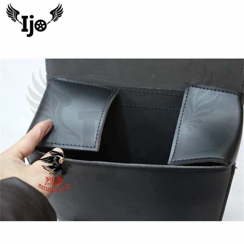 В байкерском стиле из искусственной кожи седло сумки сбоку для инструментов