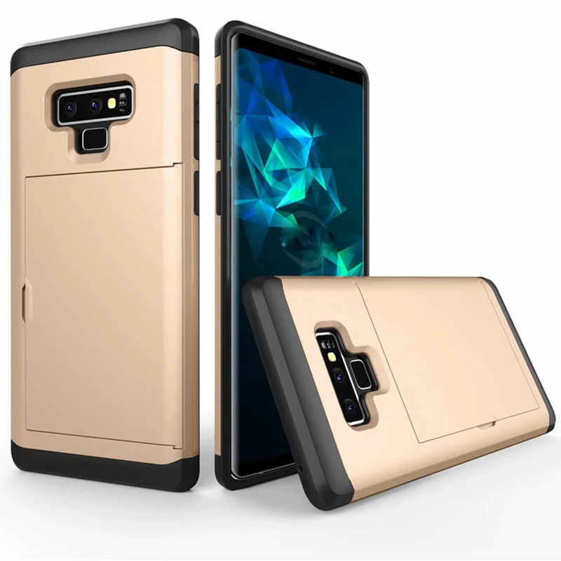 Для samsung Galaxy S8 S9 S10 Plus Lite Note 8 9 чехол с отделениями для карт для iPhone 6 6S 7 8 Plus X XS чехол для MAX XR