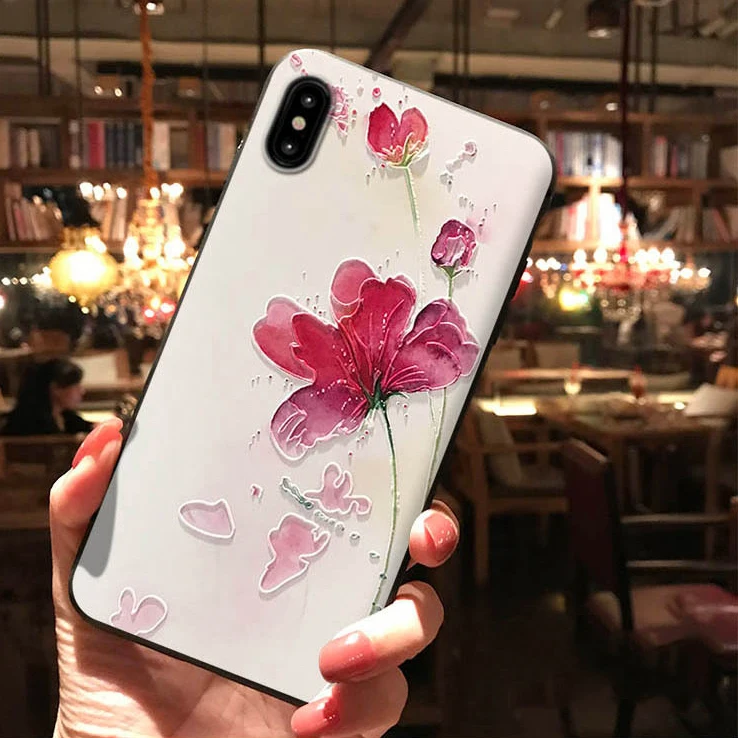 Силиконовый 3D с тиснением и изображением ТПУ для samsung Galaxy A50 A30 A40 A70 Note 8 9 4 M30 M10 M20 A3 A5 A6 A7 A9 A8 S8 S9 плюс чехол