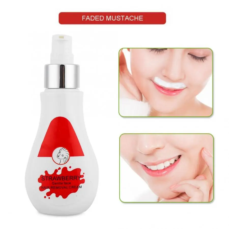Мягкий крем для удаления волос на лице, для бровей, усов, для депиляции волос, крем для ухода за кожей, средство для депиляции лица, 150 г