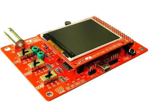 Ручной цифровой осциллограф DSO138 ЖК TFT DIY части SMD припаянный набор электронного
