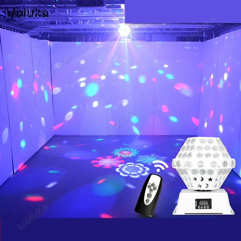 Космический магический шар дистанционный светодиодный светильник для дискотеки
