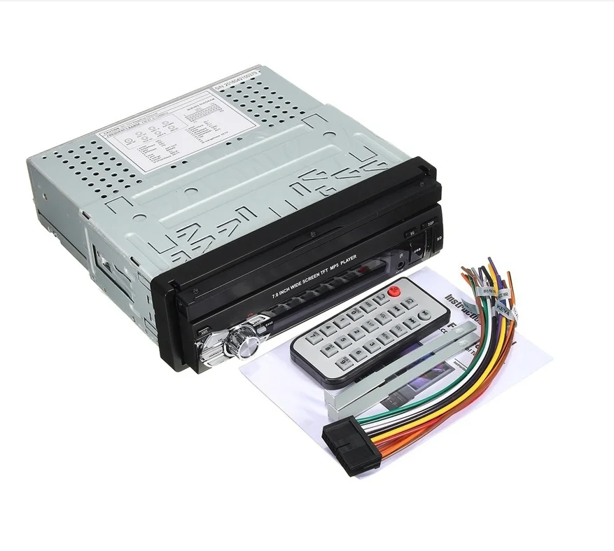 1 din автомобильный MP5 плеер Автомобильный MP3 MP4 мультимедийный Радио Стерео Bluetooth 7