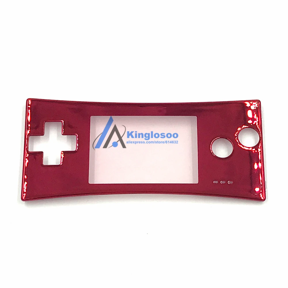 4 цвета запасная часть для GBM Gameboy Micro Системы Лицевая панель Крышка для переднего корпуса