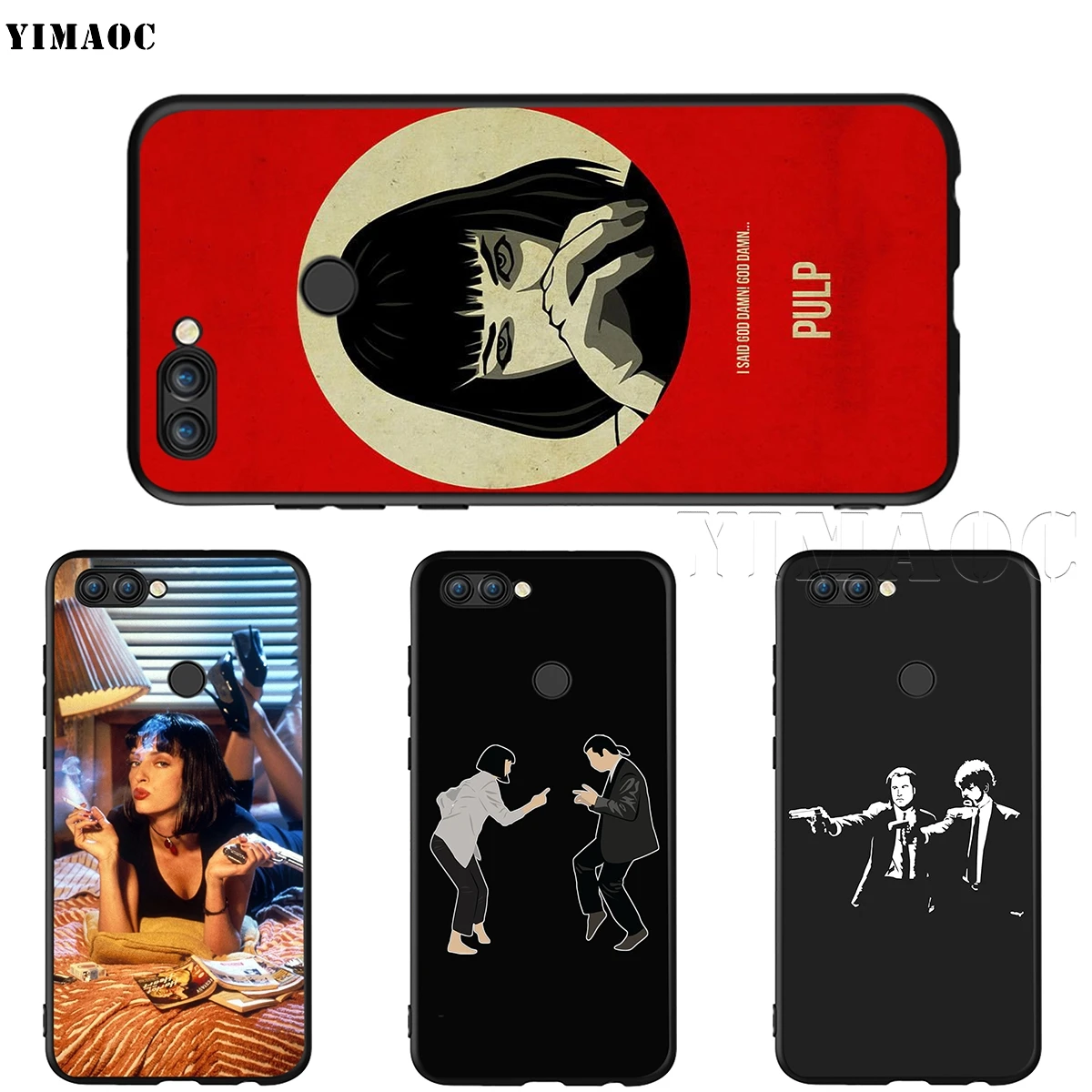 Силиконовый чехол YIMAOC для huawei mate 10 P8 P9 P10 P20 Lite Pro P Y7 Y9 Smart Mini