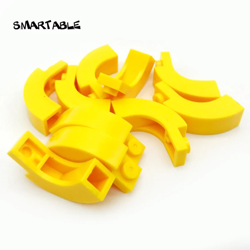 Smartable изогнутый кирпич 1x3x2 с изогнутым верхом строительные блоки детали
