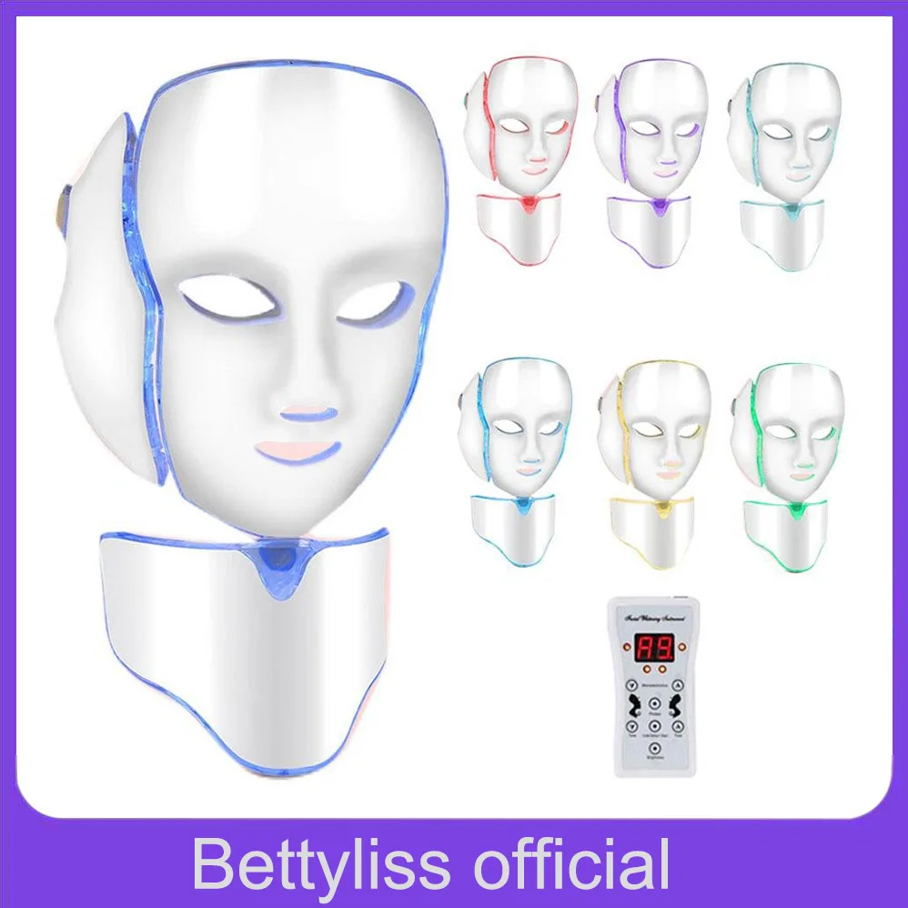 Светодиодная маска Bettyliss для лица машина терапии красоты корейский инструмент