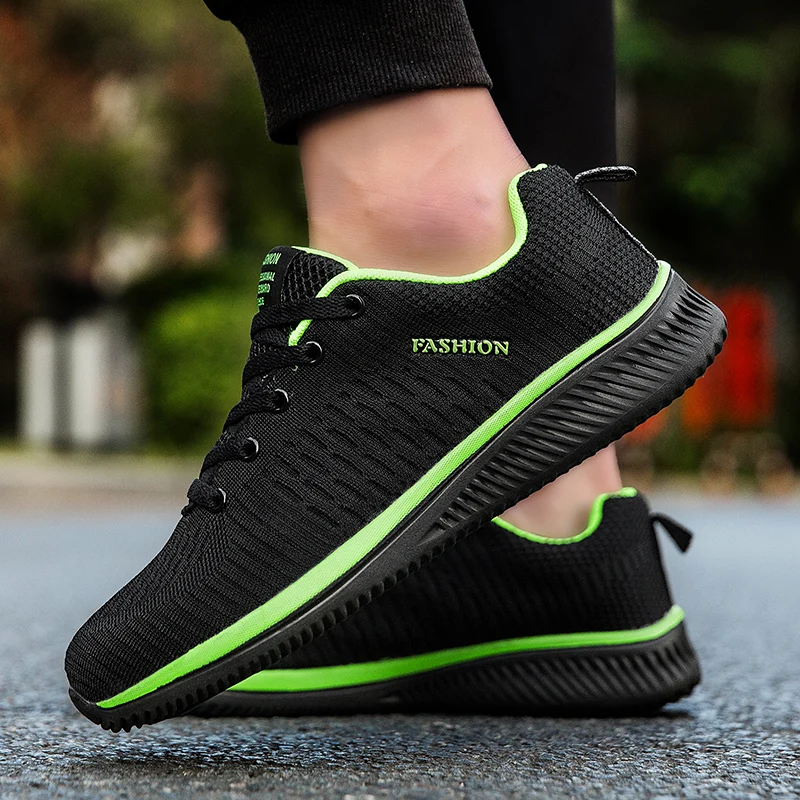 Мужские кроссовки KLYWOO Flyknit повседневные сетчатые со шнуровкой легкие дышащие