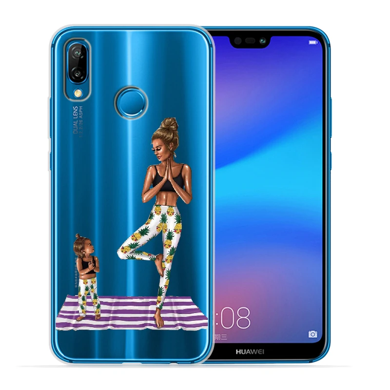 Чехол для huawei P smart Sxey Mother Mom Baby Fashion Gisl для huawei P30 P20 Lite Pro P10 P8Lite P9Lite мягкий чехол для телефона