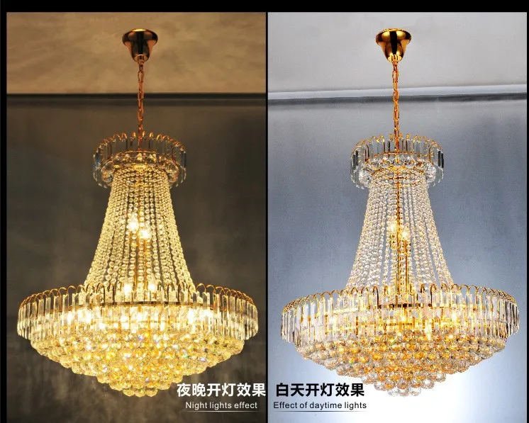 Хрустальная люстра Lustres de Cristais Lustre cristal D40 D60 D80 лестничный светильник светодиодный потолочный светильник