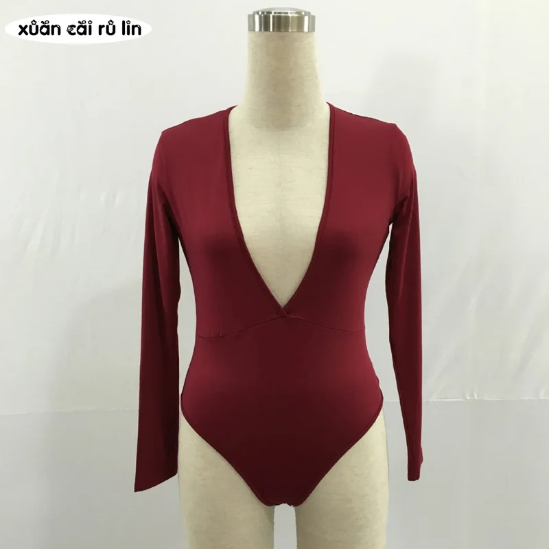 2020 белый черный красный сексуальный клубный комбинезон с v образным вырезом боди