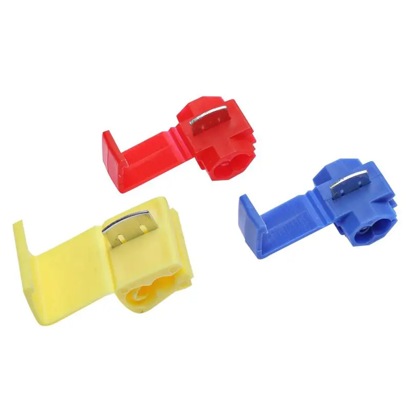 70pcs T-Tap Wire Connector and Quick Splice Nylon Fully Insulated Spade Electrical Terminal Assortment Kit | Обустройство дома