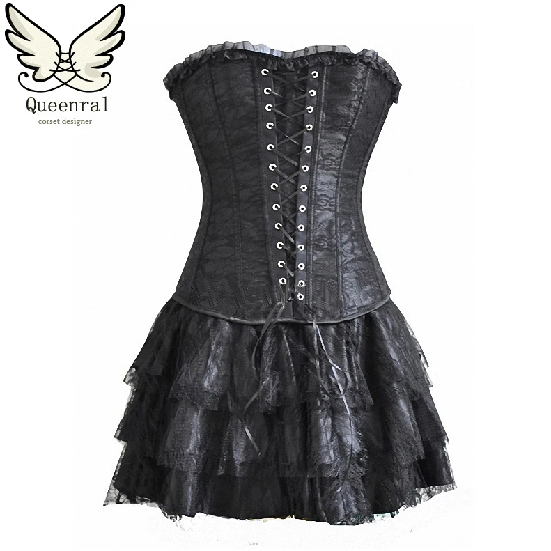 Стимпанк Корсеты на талию корсет розовый сексуальное женское белье вечерние