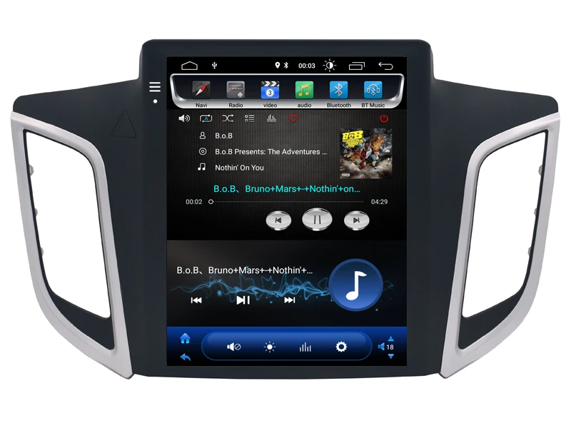 AVGOTOP Android 9 0 Tesla вертикальный экран автомобильное радио GPS Мультимедиа для HYUNDAI IX25