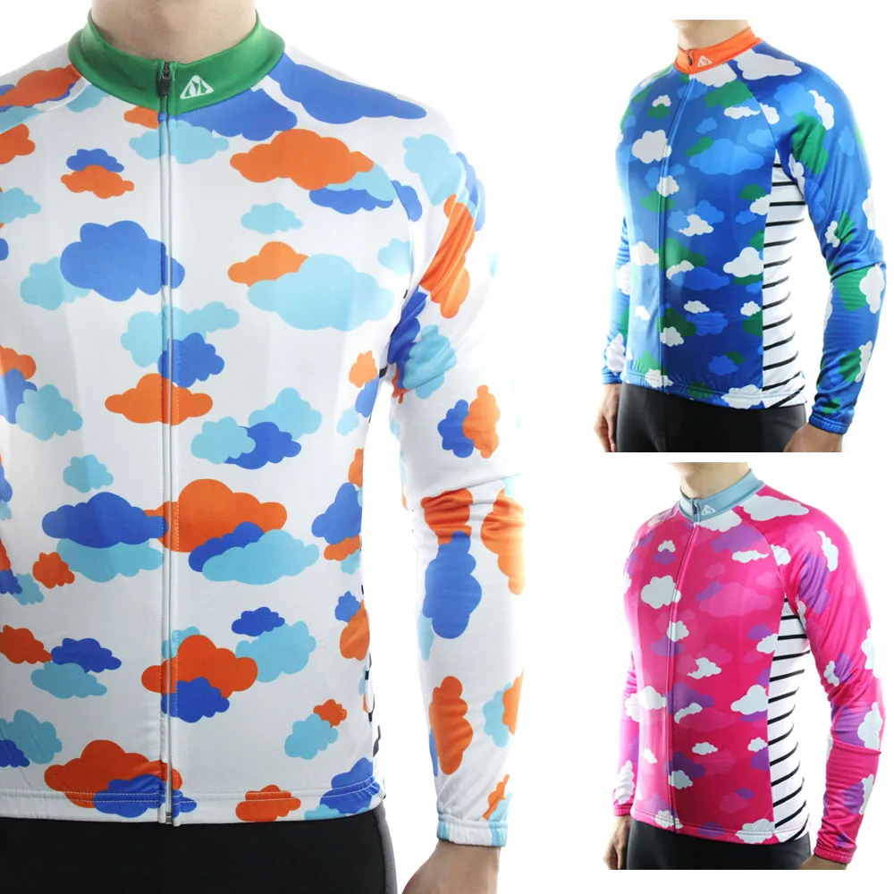 Велосипедные Трикотажные изделия с длинным рукавом для мужчин | Спорт и