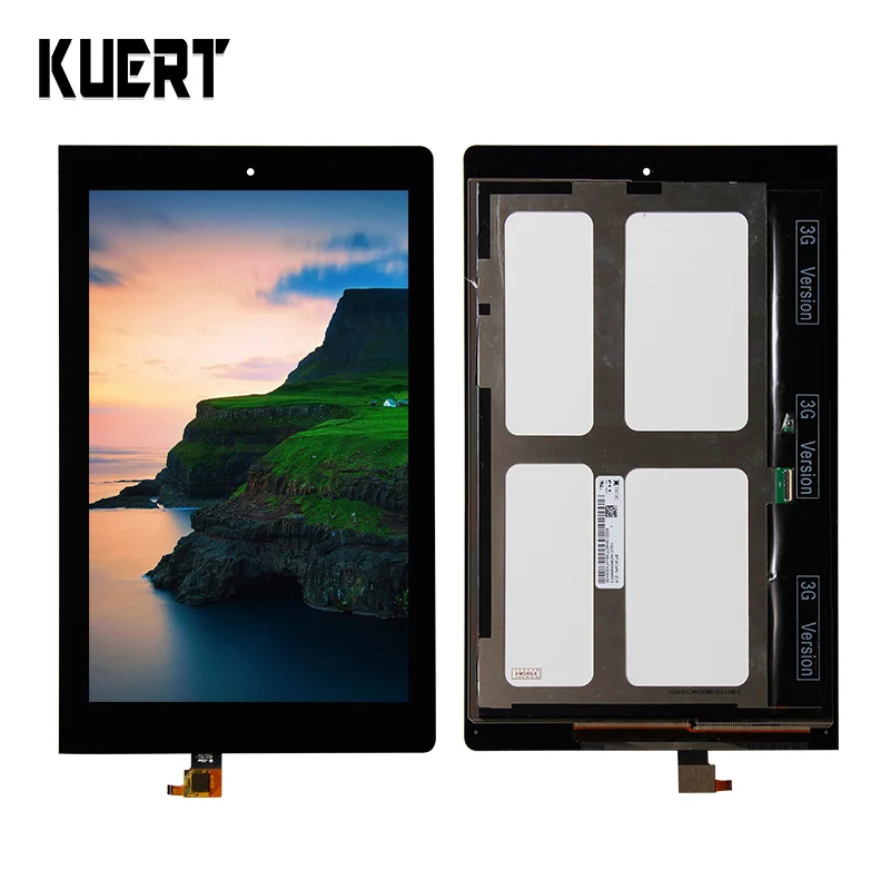 KUERT для lenovo Yoga 10 B8000 60046 60047 ЖК-экран дигитайзер Сенсорная панель стеклянная сборка Замена