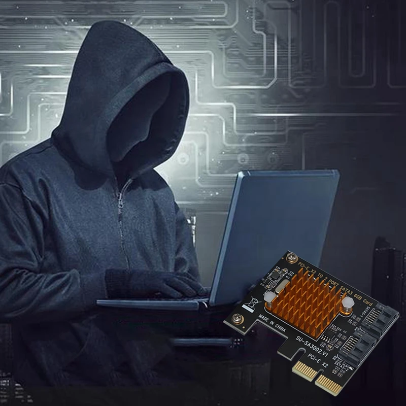 Для Sa3002 Asm1062 чип Pci-E для Sata 3 0 карта расширения 6Gsata3. интерфейс жесткого диска