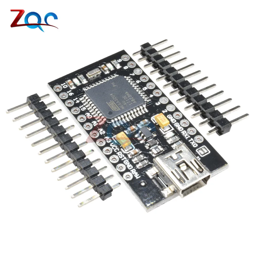 Mini USB ATmega32U4 Pro Micro 5 в 16 МГц плата модуль ATMega 32U4 контроллер reзамена для Arduino Leonardo|mini