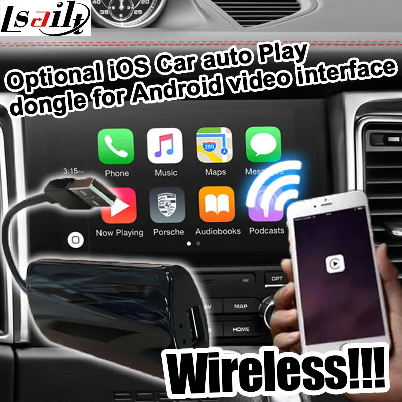 Беспроводной usb-ключ Apple carplay для автомобильной системы Android видео интерфейс от