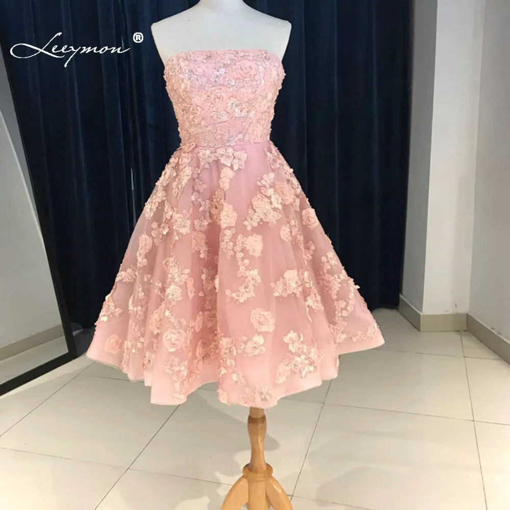 Сексуальный новый розовый ремешки длиной до колен коктейльное платье 2017 Vestido de