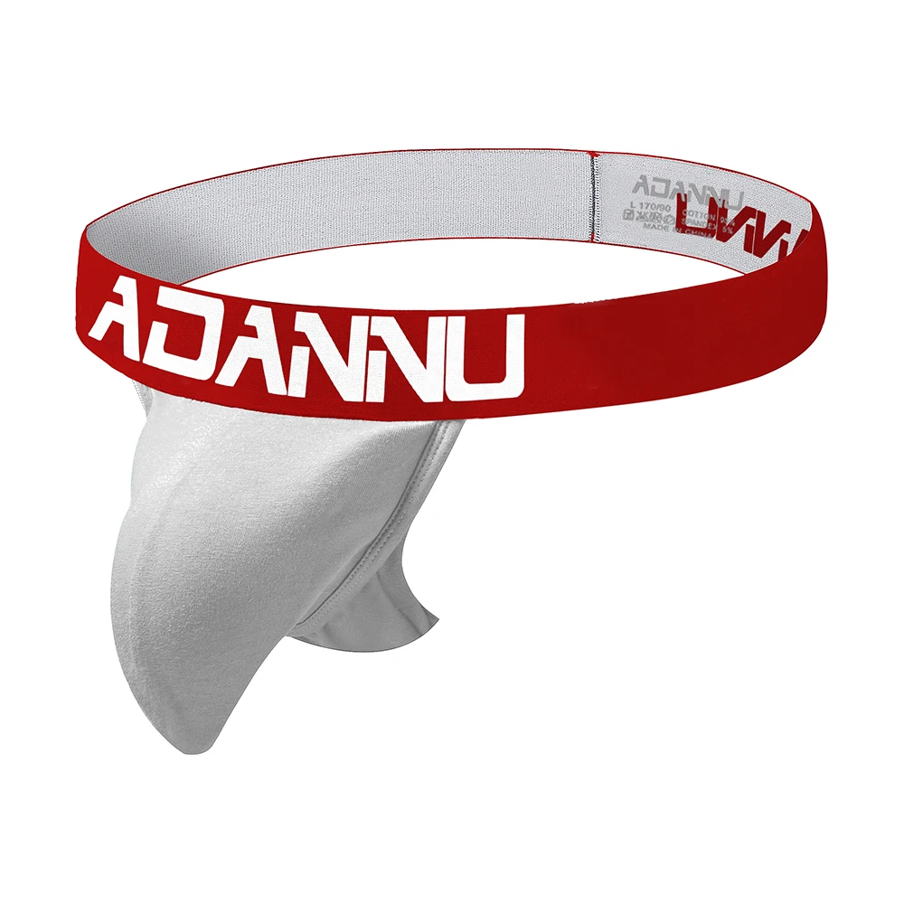 Бренд ADANNU мужское сексуальное нижнее белье с бантиком полосатые стринги Гей