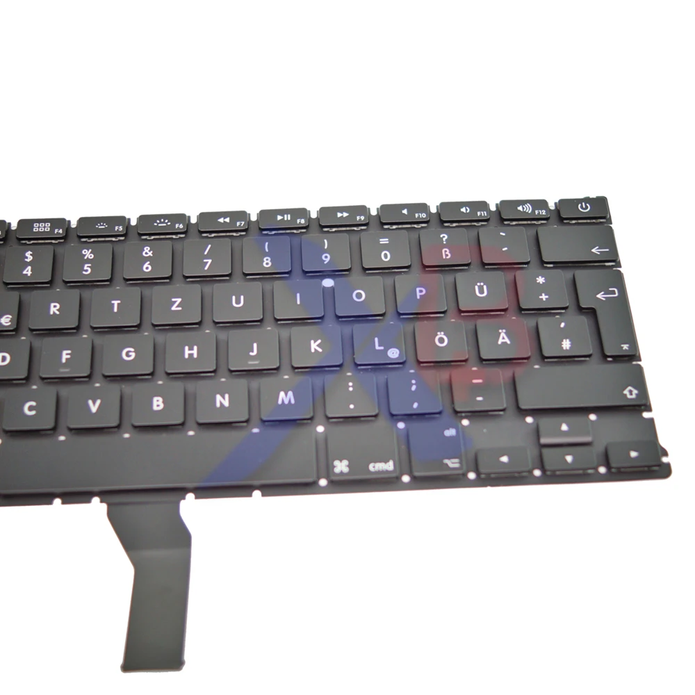 Немецкая клавиатура Deutsch QWERTZ tastaur/подсветка + винты для MacBook Air 13 3 &quotA1369 A1466 2010-2017