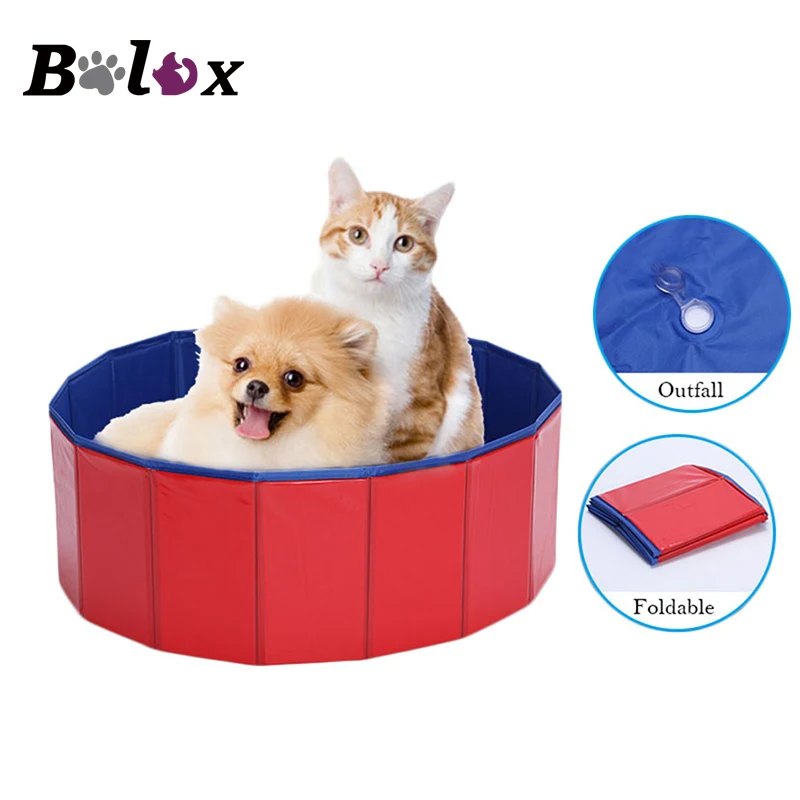 Прочный ПВХ Складная Ванна для домашних животных Портативный складной собаки