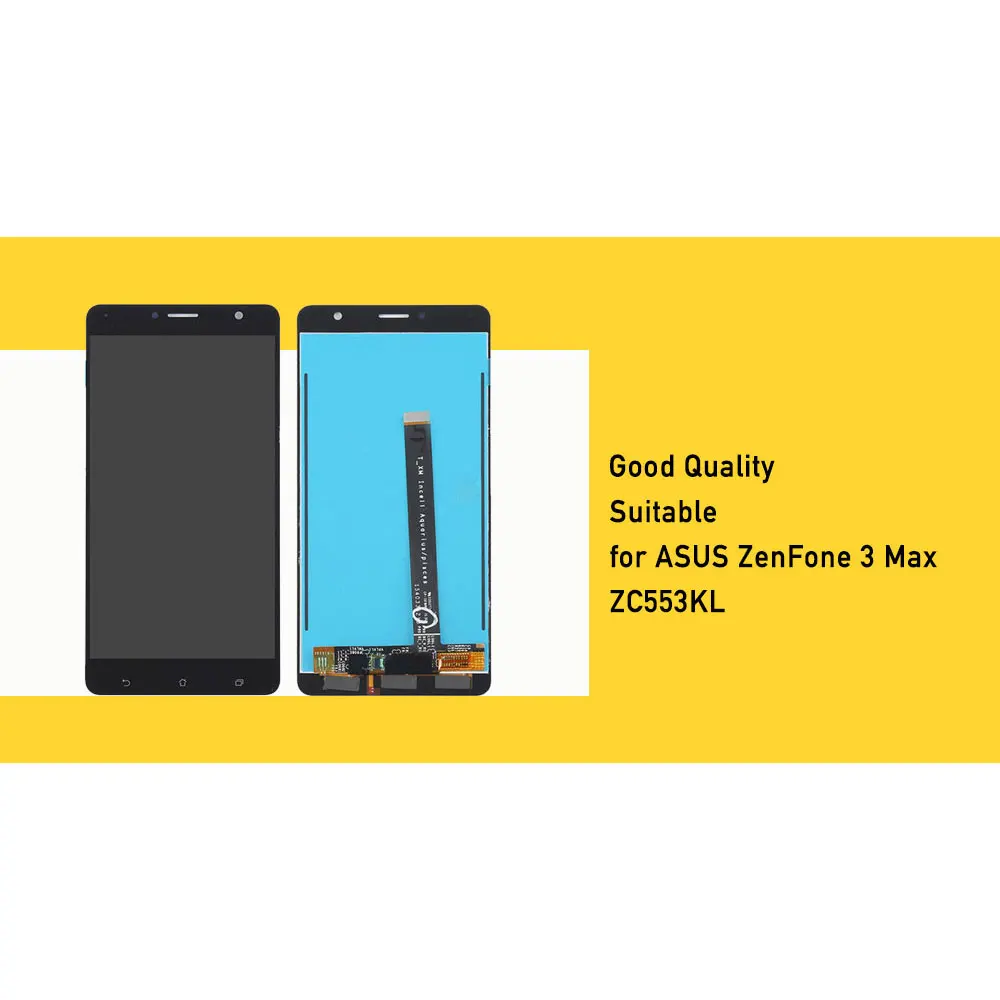 ЖК-экран для Zenfone 3 Deluxe ZS550KL ЖК-дисплей дигитайзер экран рамка в сборе | Мобильные