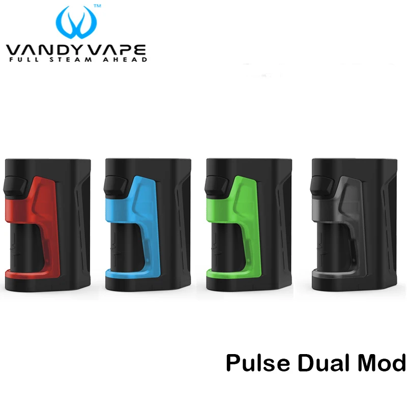 Оригинальный vandy Vape импульсный двойной мод 220 Вт Box Mod Поддержка V2 RDA бак VandyVape