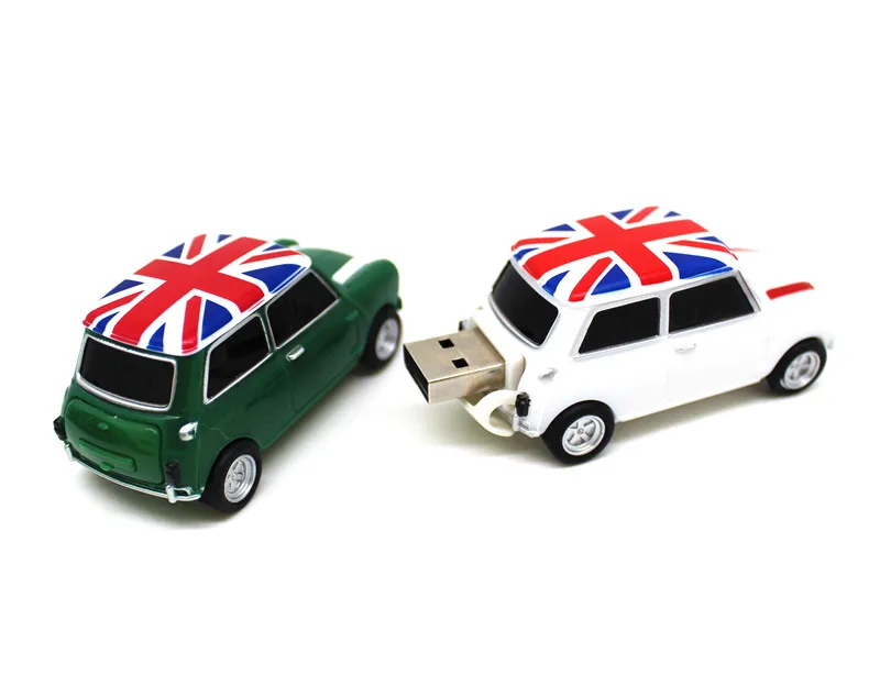 Горячая Распродажа креативный U диск милый автомобильный pendrive 4 ГБ 8 16 32 pen drive Mini