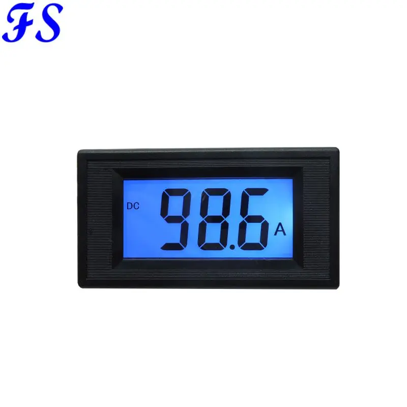 YB5135D Измеритель постоянного тока ЖК-цифровой амперметр DC 200uA 200mA 20A 50A 100A 200A 300A 500A 1000A DC амперметр ампер Панель тестер
