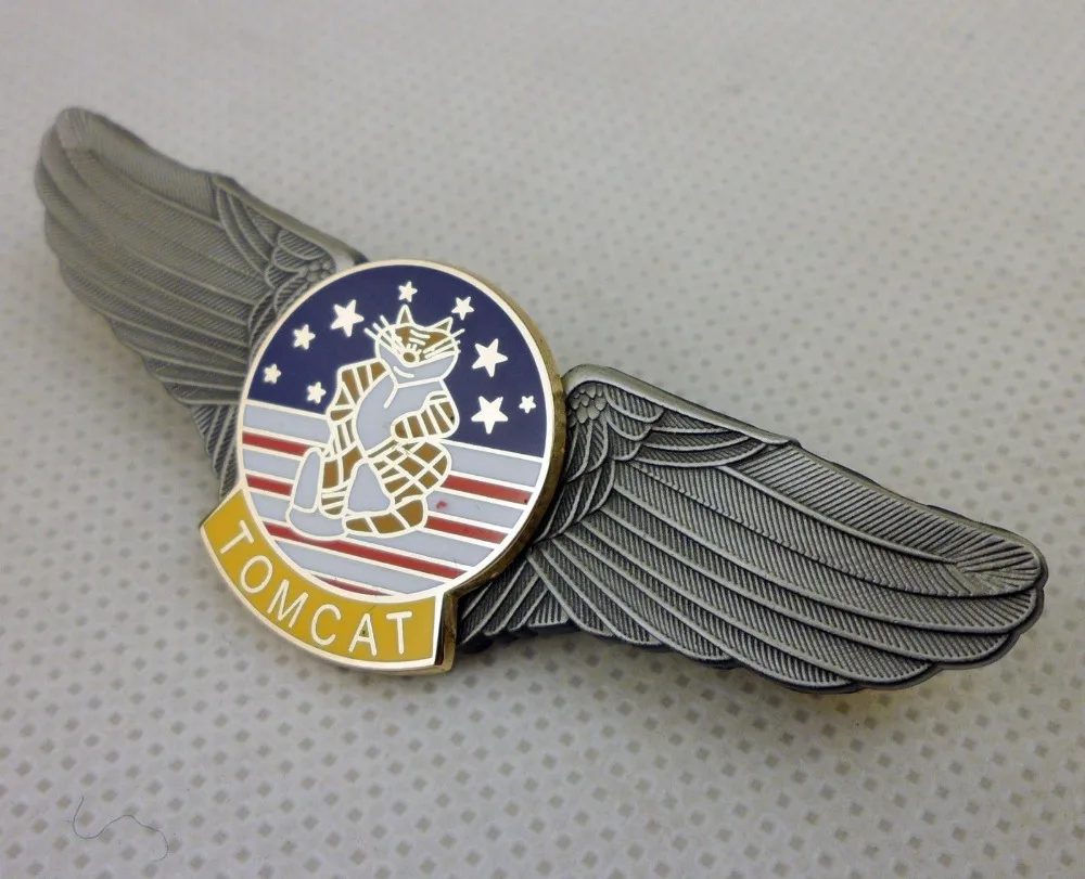ВМС США F-14 TOMCAT значок Wings Pin Insignia | Спорт и развлечения