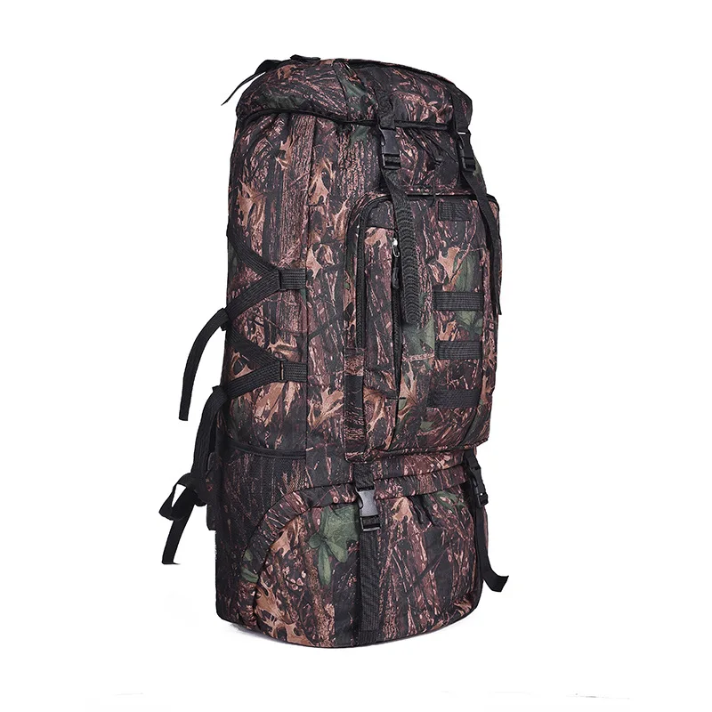 

Hot 75L large Military Tactical Backpack Hiking Backpack Mountaineering Molle Men Waterproof Mountain Bag Army Solid Rucksack