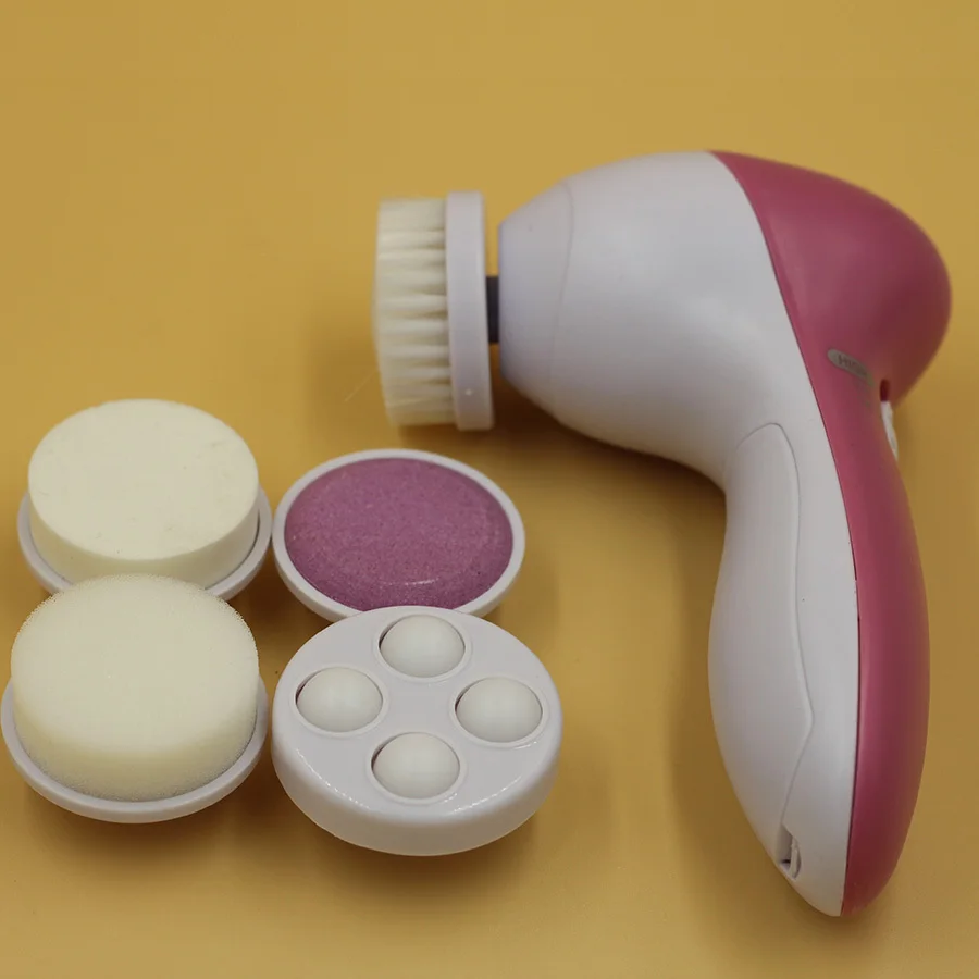 Новый 5 в 1 Электрический Очиститель для лица массажер ультразвуковой очиститель