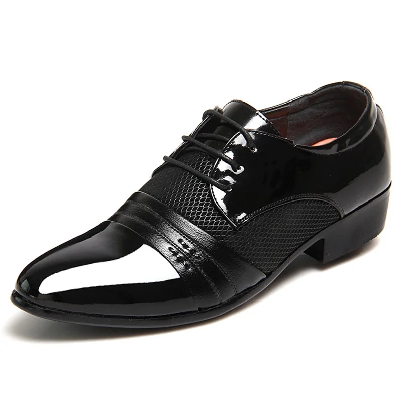 Новинка Мужские модельные туфли офисные Мужская официальная обувь Zapatos De Hombre
