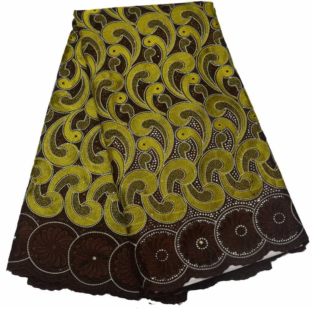 Swiss Voile Cotton Lace Fabric Design African In Switzerland High Quality Dry Laces For Party P459-2 | Дом и сад