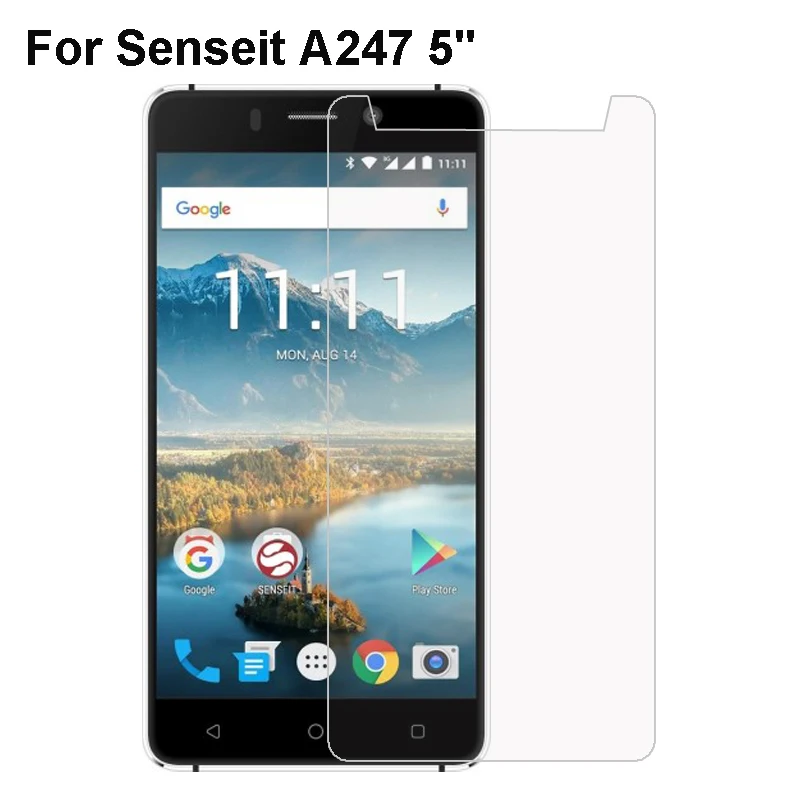 Закаленное стекло для Senseit A247 9H 2.5D защитная пленка экрана Защитная A 247 | Мобильные