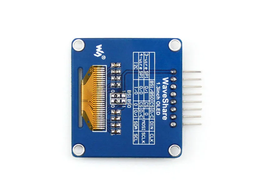 Бесплатная доставка 1 8 дюймовый OLED интерфейсы SPI/I2C изогнутый/горизонтальный